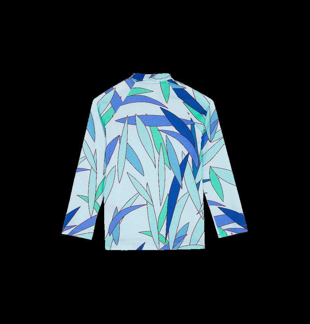 Vilebrequin T-shirt Anti-UV Zippé Fille Madrague