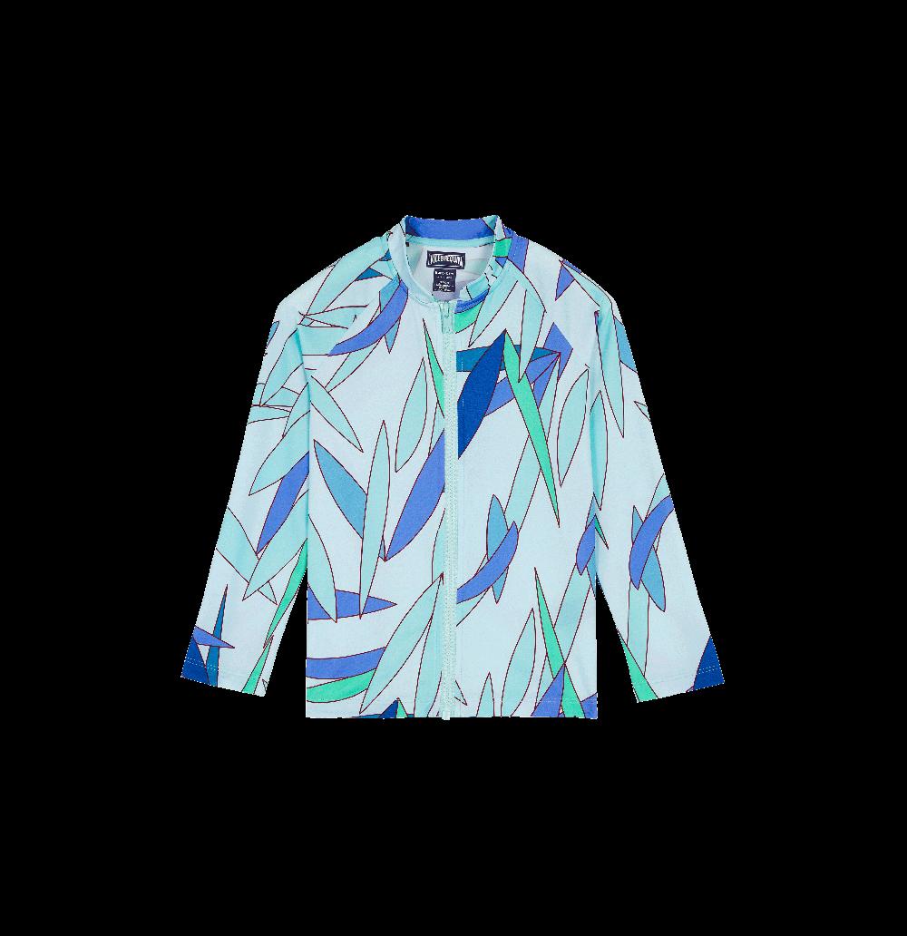 vilebrequin T-shirt anti-UV zippé fille Madrague