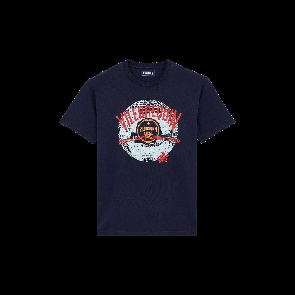 vilebrequin T-shirt en coton homme VBQ Disco Ball