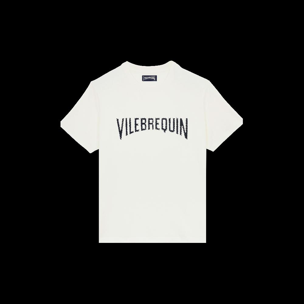 vilebrequin T-shirt en coton homme VBQ logo patch