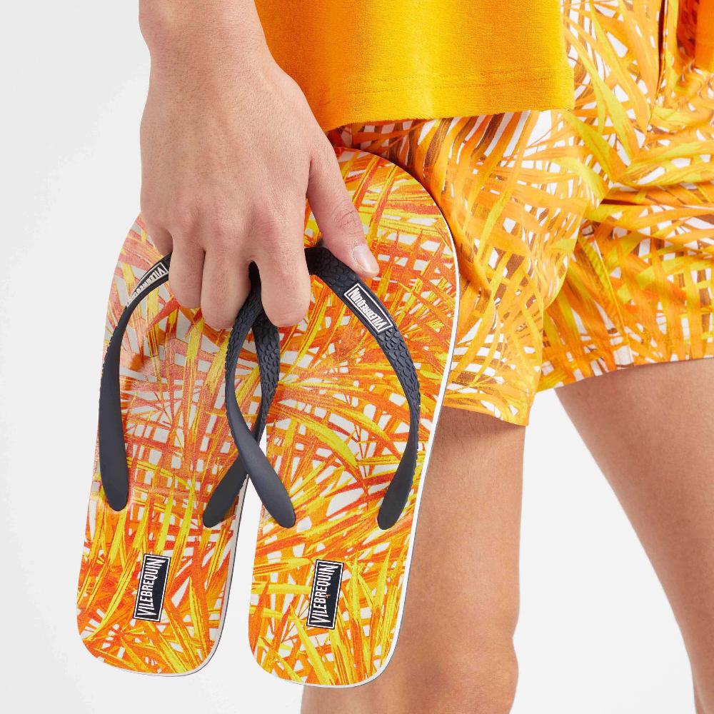 vilebrequin Tongs Homme Palm Leaves