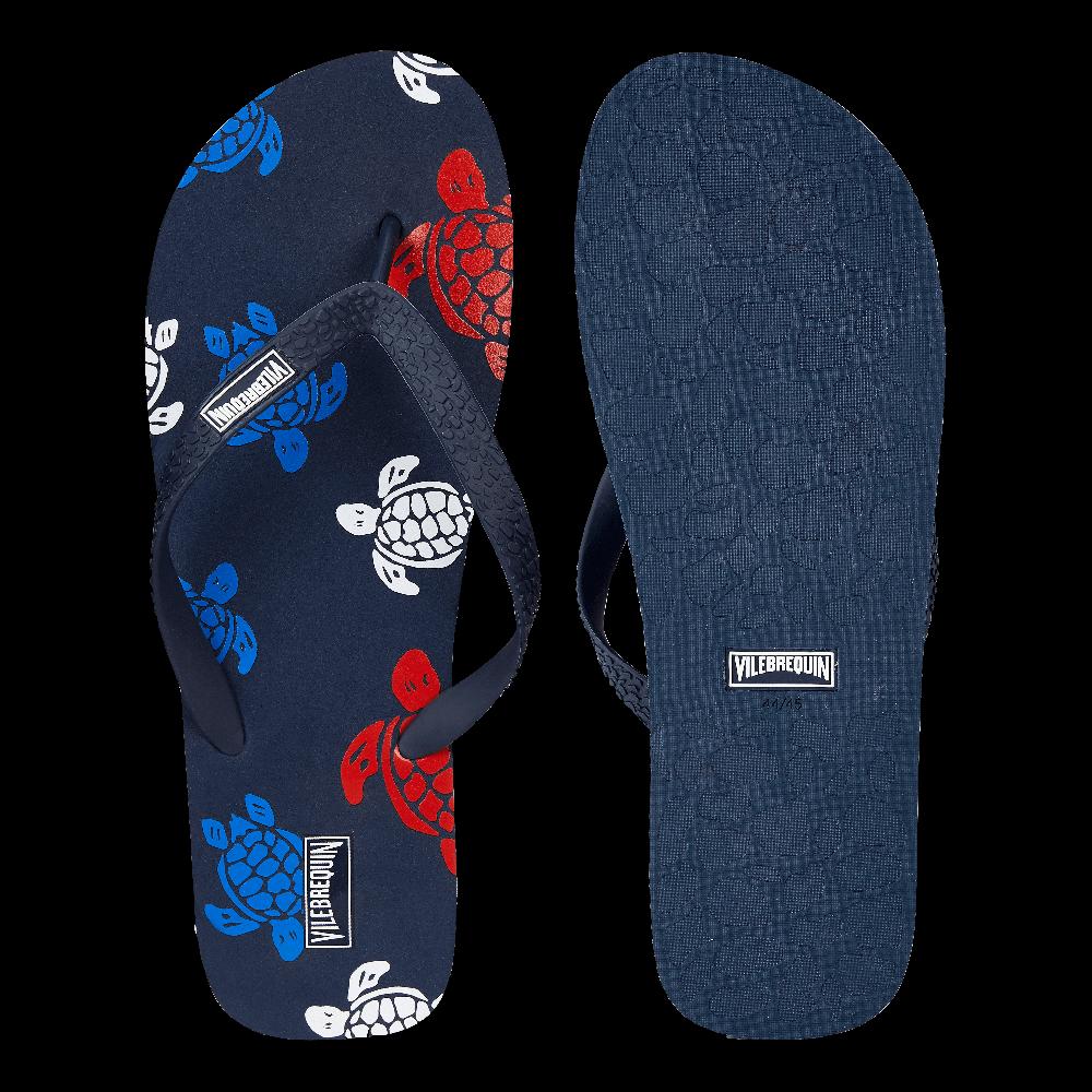 Vilebrequin Tongs Homme Tortues Multicolores