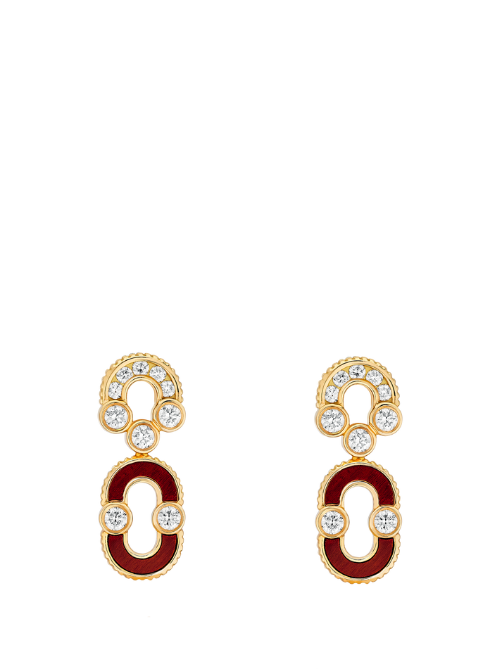 viltier BOUCLES D'OREILLES MAGNETIC SOLO OEIL DE TAUREAU