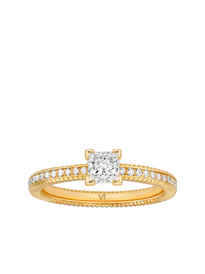 viltier Bague Brillante 0 4ct