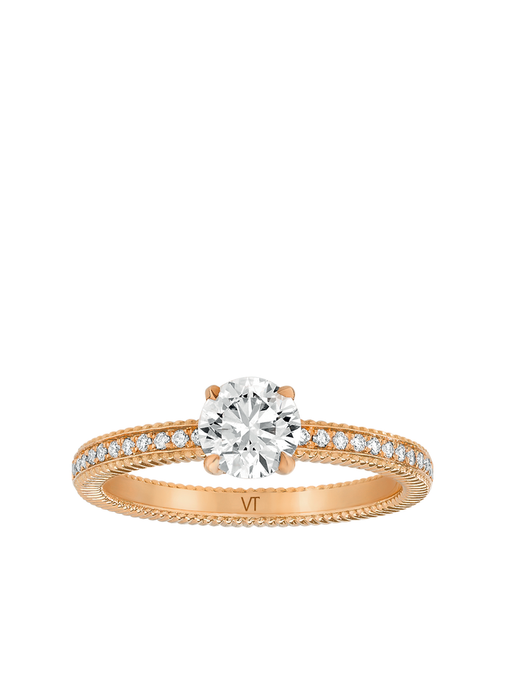 viltier Bague Brillante 0 7ct