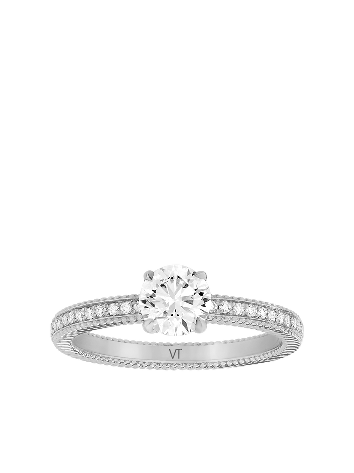 viltier Bague Brillante 0 7ct