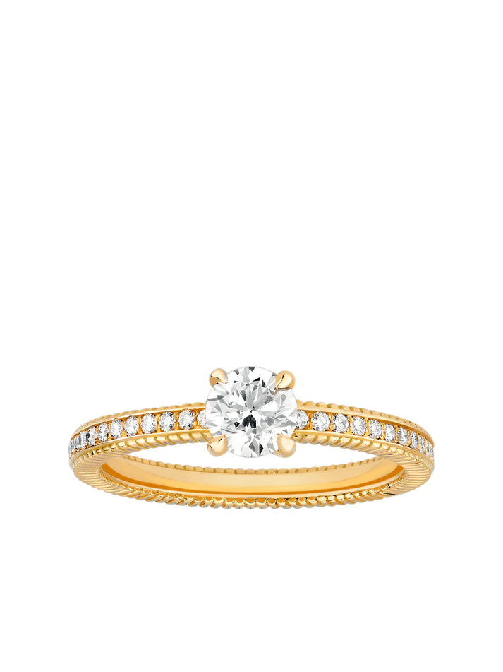 viltier Bague Brillante Ronde 0 5ct