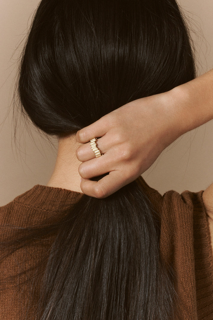 Viltier BAGUE EDGE MEDIUM