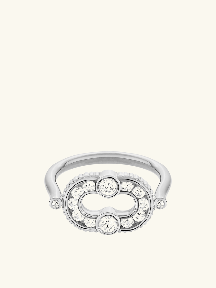 Viltier BAGUE MAGNETIC DIAMANTS