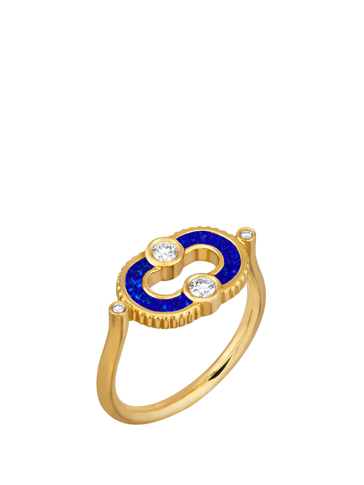viltier BAGUE MAGNETIC LAPIS-LAZULI