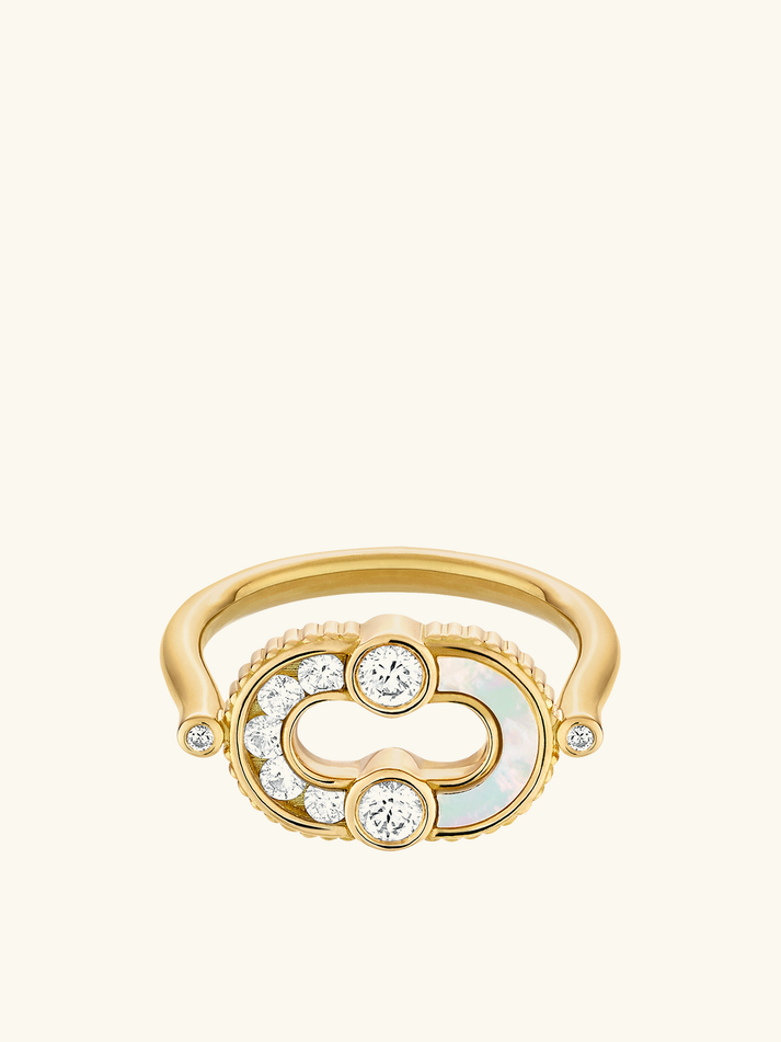Viltier BAGUE MAGNETIC SEMI NACRE