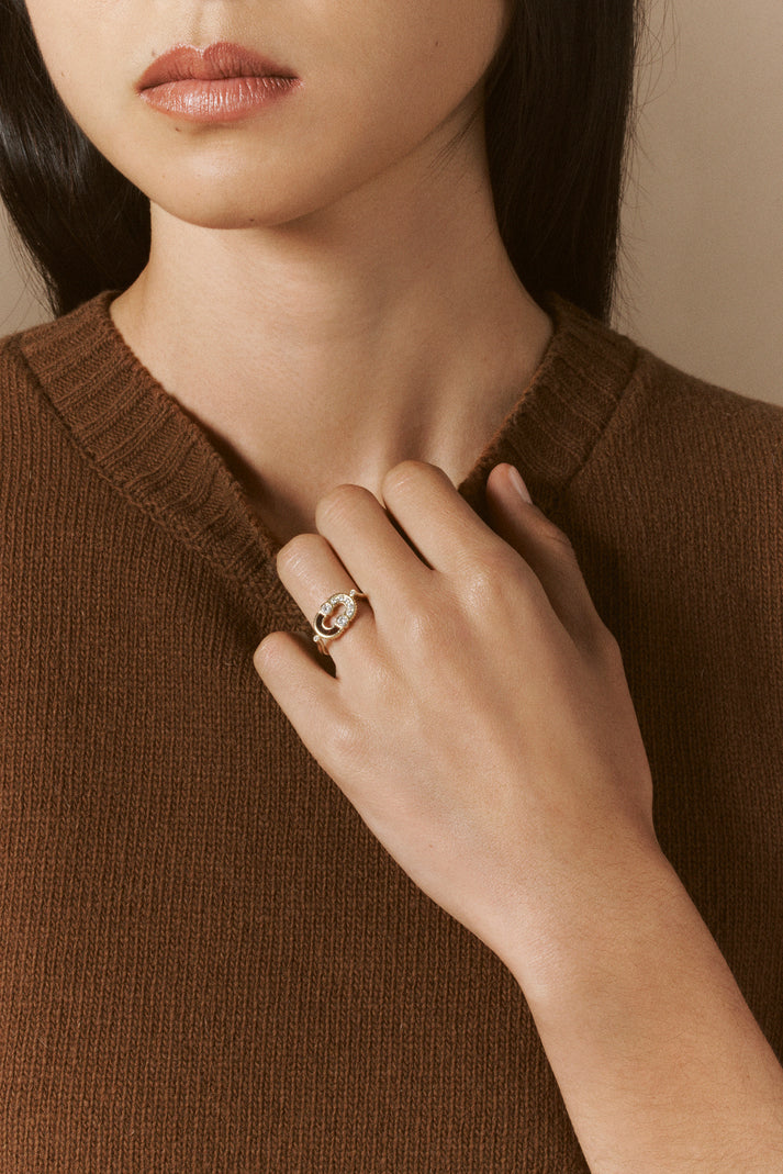 Viltier BAGUE MAGNETIC SEMI OEIL DE TAUREAU