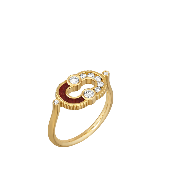 viltier BAGUE MAGNETIC SEMI OEIL DE TAUREAU