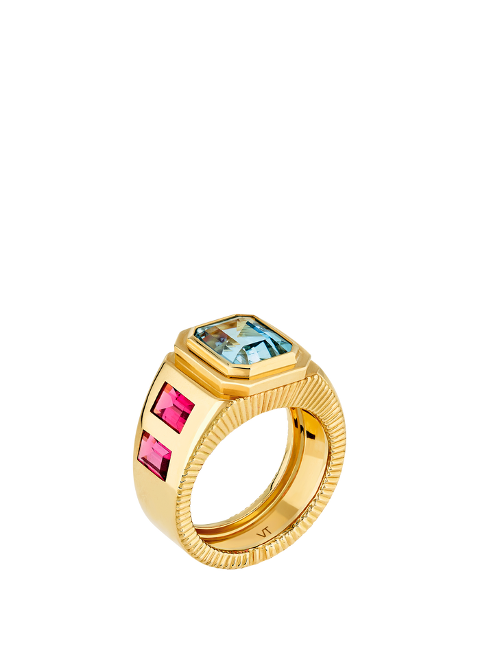 viltier Bague Miroitante