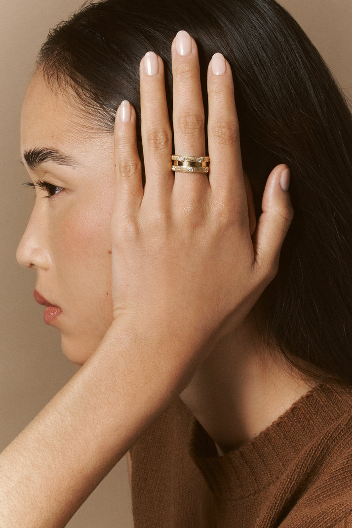 Viltier Bague Rayon Trio