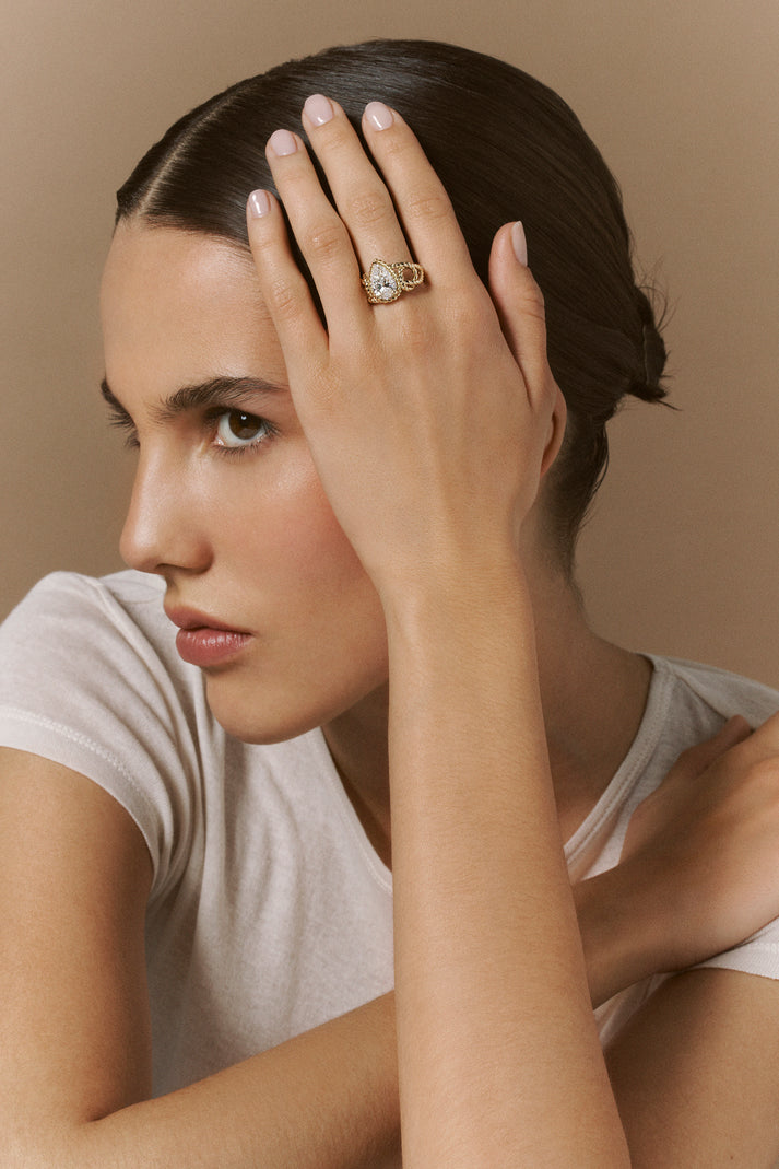 Viltier Bague Splendide 2cts