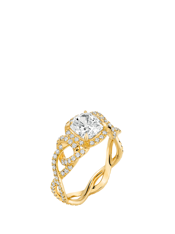 viltier Bague Splendide pavée 1 5cts