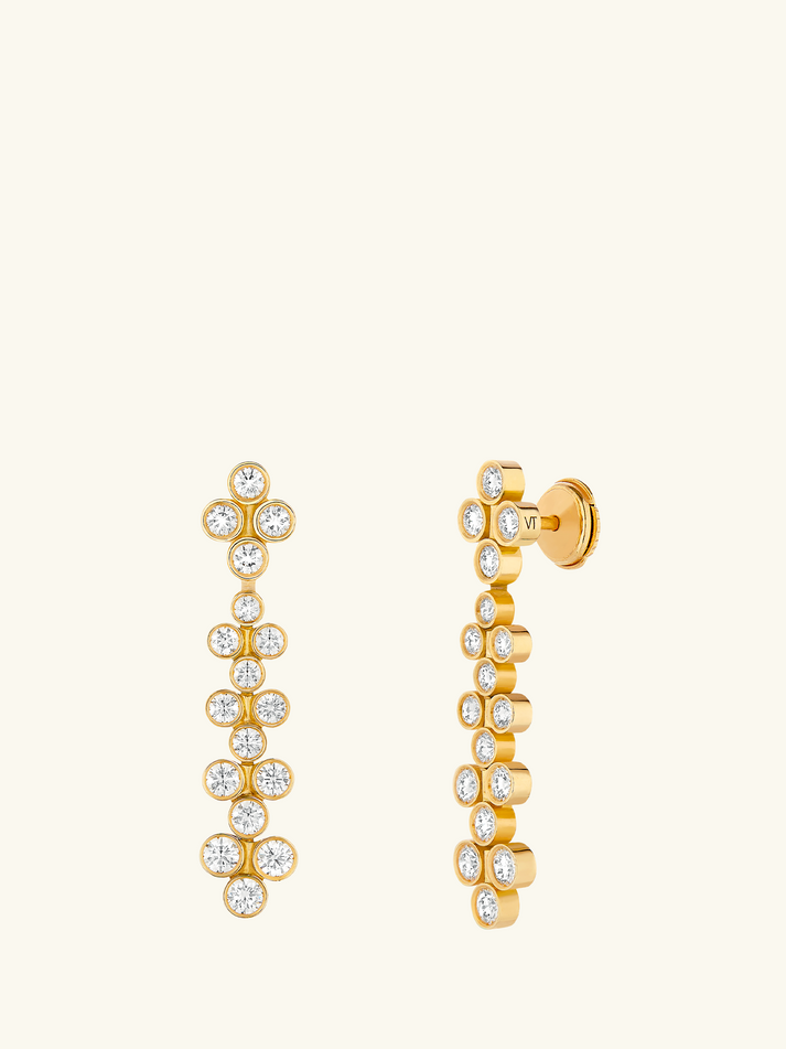 Viltier BOUCLES D'OREILLES CLIQUE CASCADE