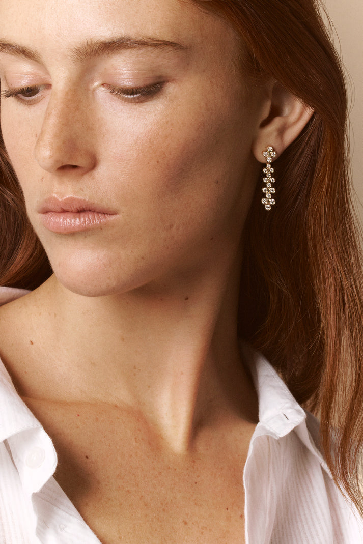 Viltier BOUCLES D'OREILLES CLIQUE CASCADE