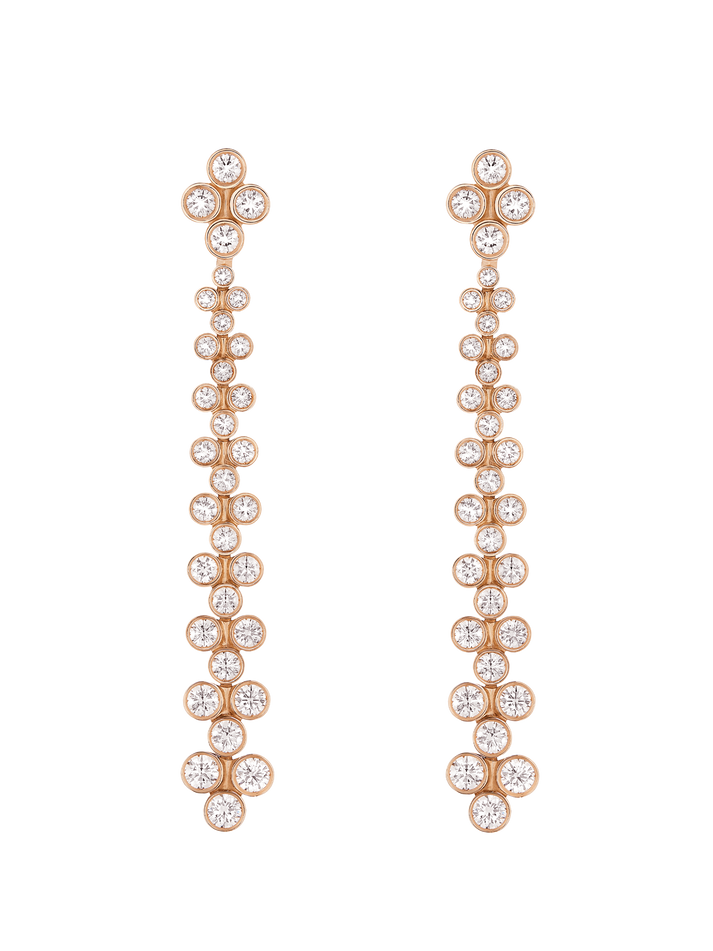 viltier BOUCLES D'OREILLES CLIQUE CASCADE LARGE