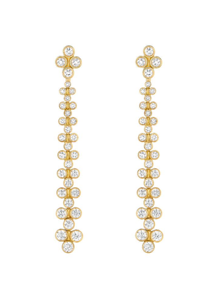 viltier BOUCLES D'OREILLES CLIQUE CASCADE LARGE