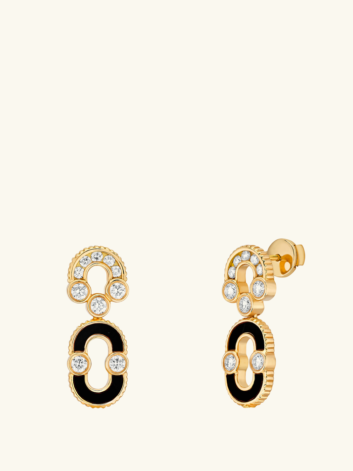 Viltier BOUCLES D'OREILLES MAGNETIC SOLO ONYX