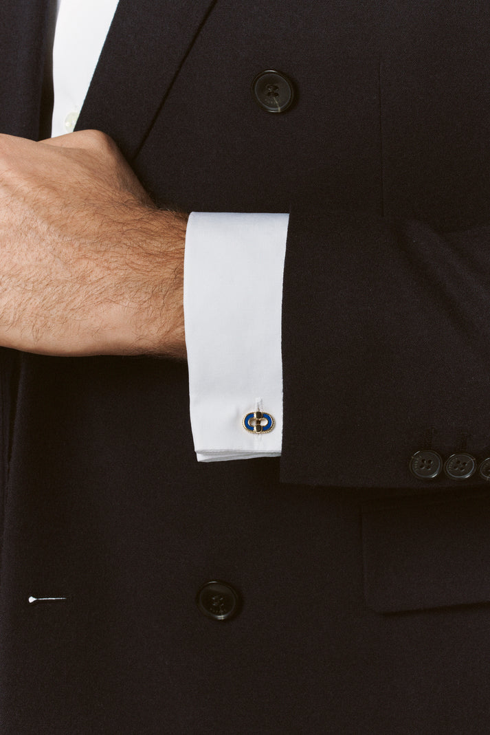 Viltier BOUTONS DE MANCHETTE LAPIS-LAZULI