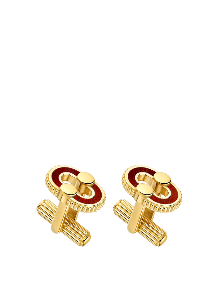 viltier BOUTONS DE MANCHETTE OEIL DE TAUREAU