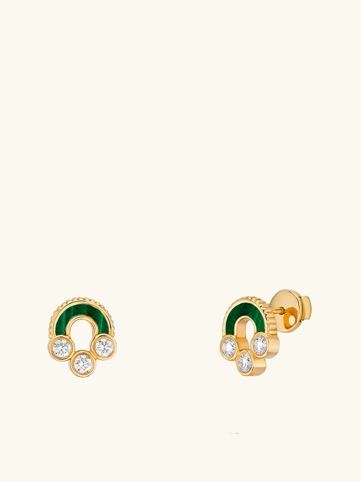 Viltier BOUTONS MAGNETIC MALACHITE