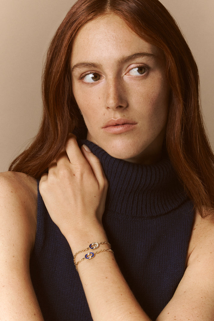 Viltier BRACELET MAGNETIC LAPIS-LAZULI