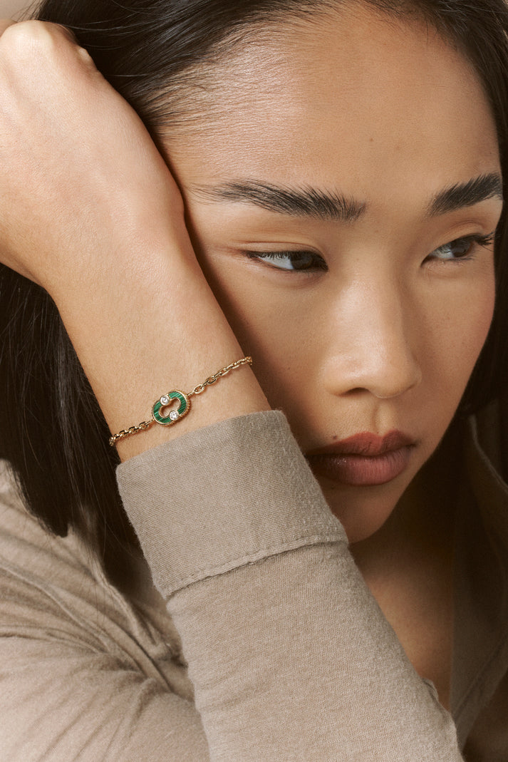 Viltier BRACELET MAGNETIC MALACHITE