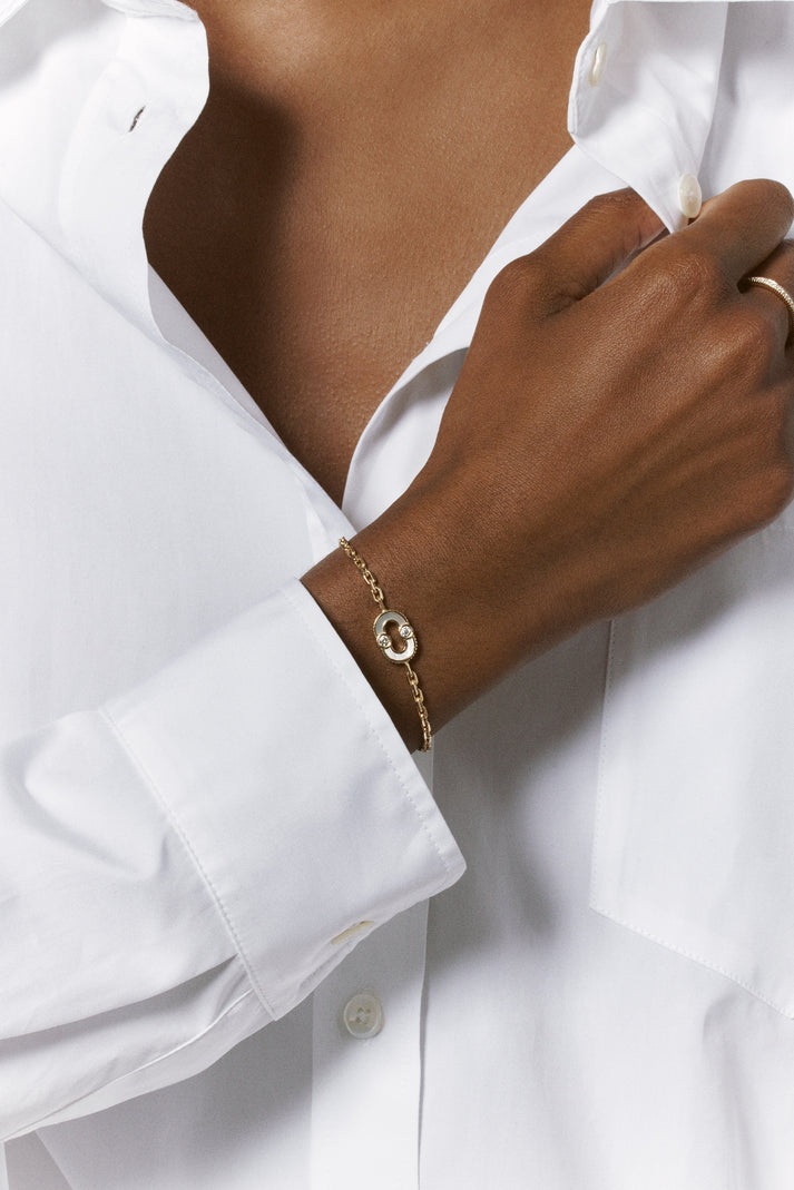 Viltier BRACELET MAGNETIC NACRE