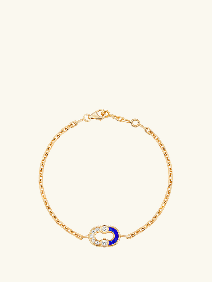 Viltier BRACELET MAGNETIC SEMI LAPIS LAZULI