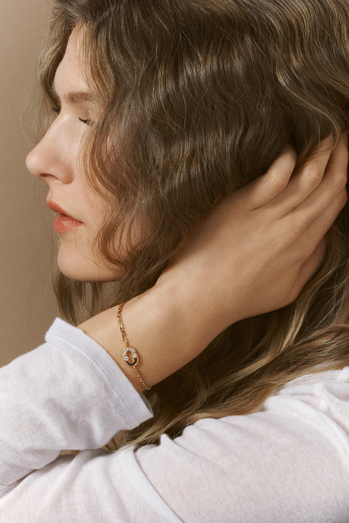 Viltier BRACELET MAGNETIC SEMI OEIL DE TAUREAU