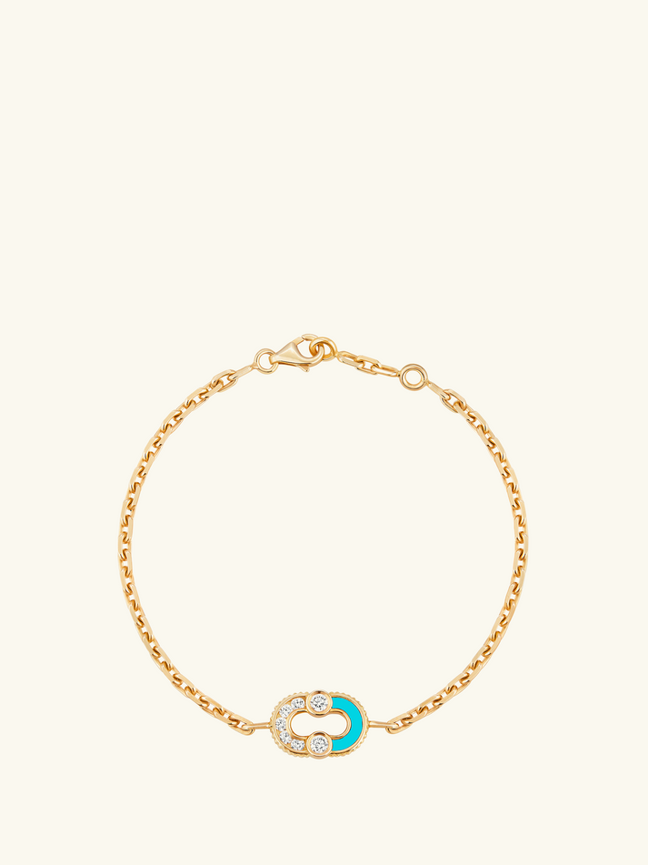 Viltier BRACELET MAGNETIC SEMI TURQUOISE