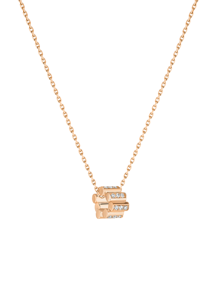 viltier COLLIER EDGE PAVÉ