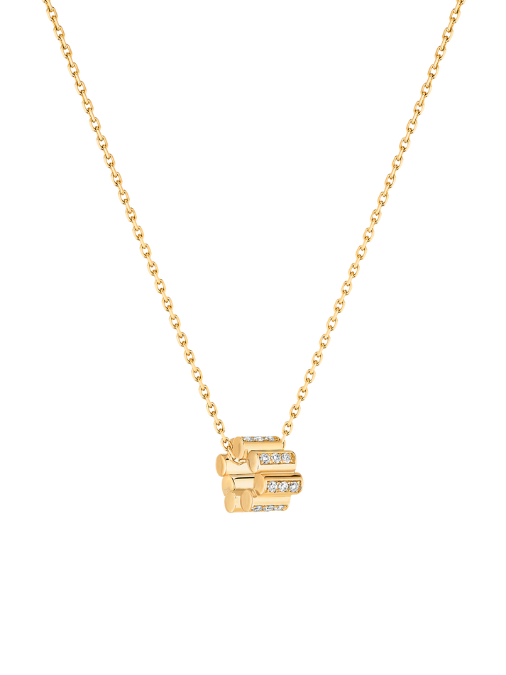 viltier COLLIER EDGE PAVÉ