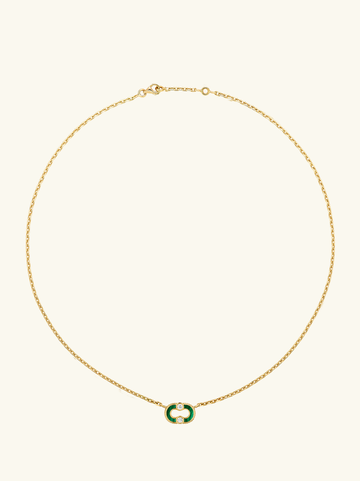 Viltier COLLIER MAGNETIC MALACHITE