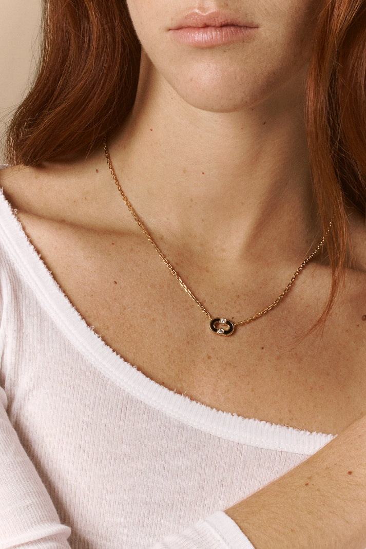 Viltier COLLIER MAGNETIC ONYX