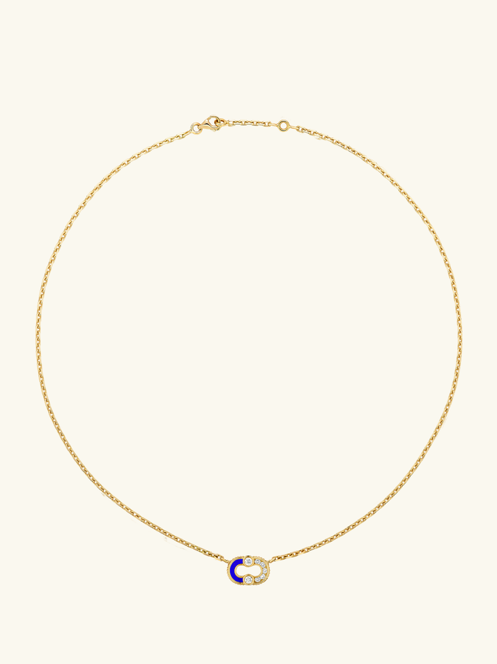 Viltier COLLIER MAGNETIC SEMI LAPIS-LAZULI