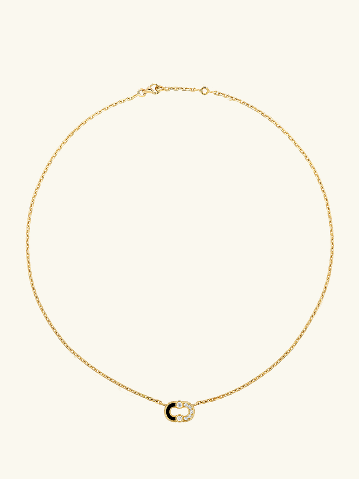 Viltier COLLIER MAGNETIC SEMI ONYX