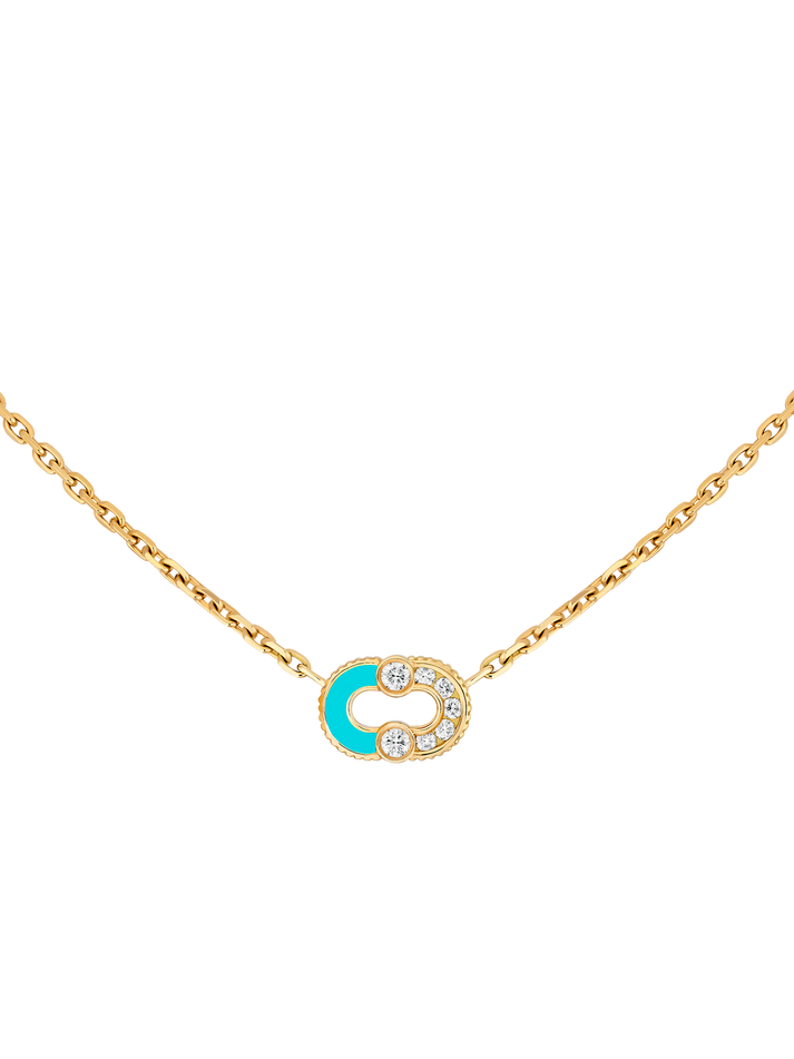 viltier COLLIER MAGNETIC SEMI TURQUOISE
