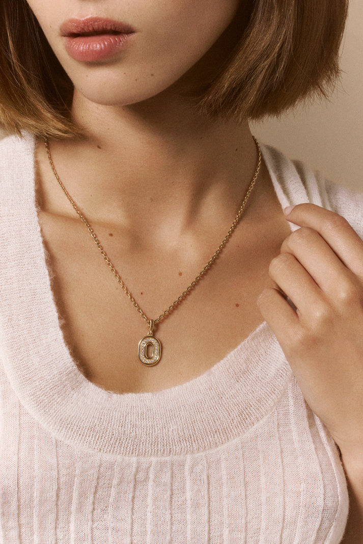 Viltier LETTRE ALPHA-EDGE PAVÉE O