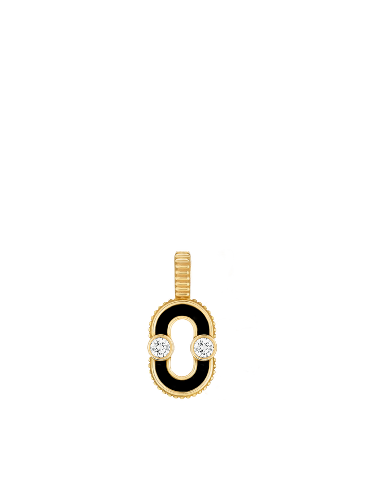 viltier PENDENTIF MAGNETIC ONYX DIAMANTS