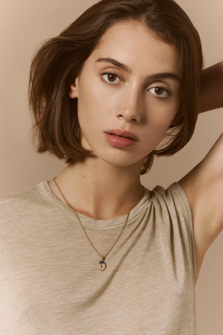 Viltier PENDENTIF MAGNETIC SEMI LAPIS-LAZULI