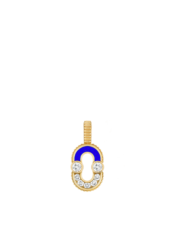 viltier PENDENTIF MAGNETIC SEMI LAPIS-LAZULI