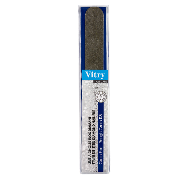 Vitry Lime à Ongles Inox Diamant