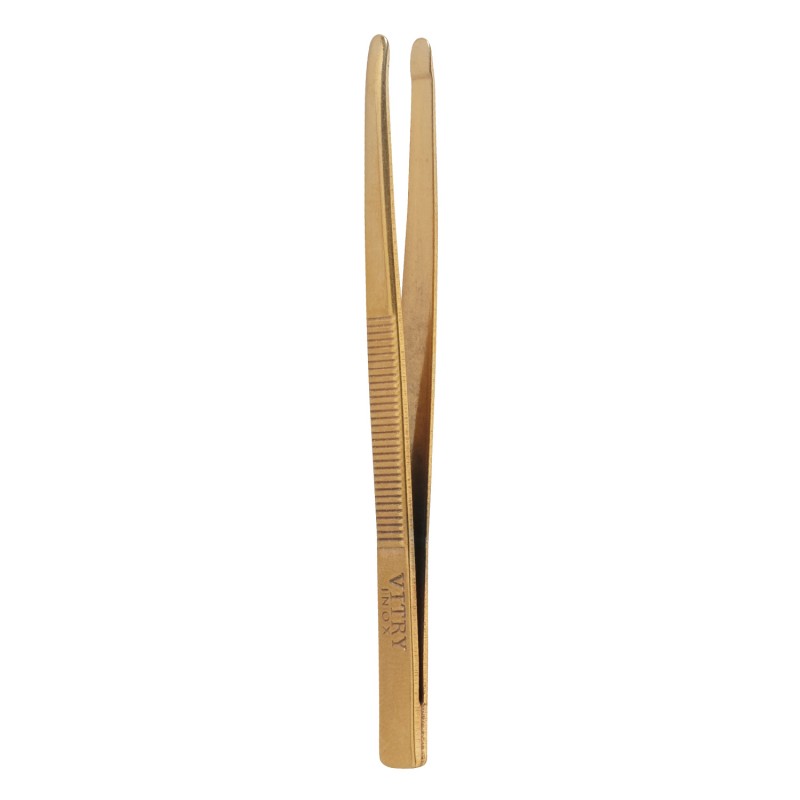 Vitry Pince à épiler Prestige Inox Dorée