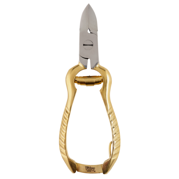 vitry Pince à ongles Sécateur Inox doré