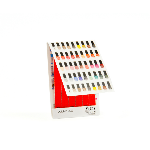 vitry Pochette de 6 limes à ongles sur bois